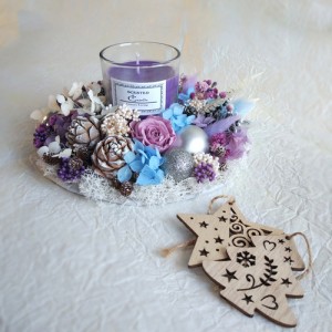 Подсвечник новогодний